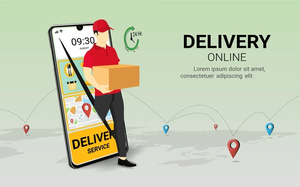 delivery-courier-man-holding-parcel-600nw-1933967792